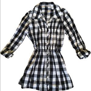 Checkered blouse
