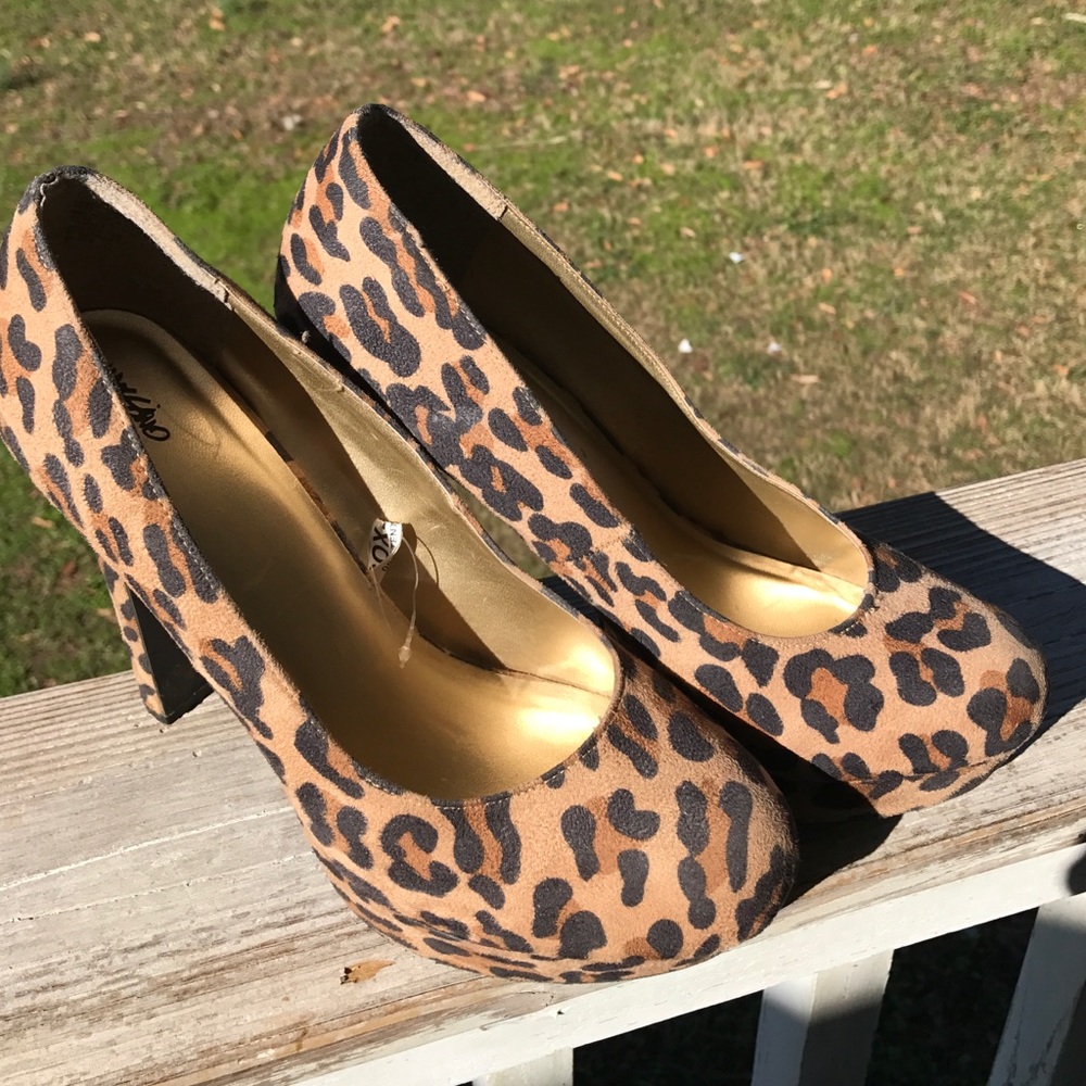 Women's Leopard Print Heels