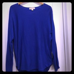 Michael Kors royal blue oversized sweater