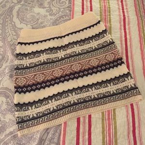 Winter Sweater Skirt