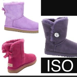 UGG bailey button bottes 5803 violet UGG bailey button bottes 5803 violet
