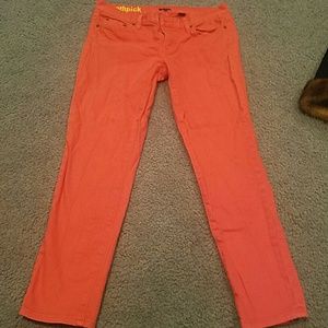 Orange pants