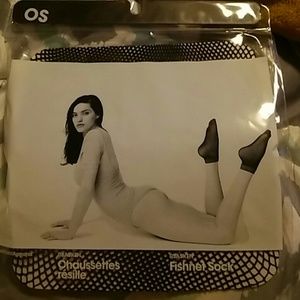 Black fishnet footies. Posting is for bundle of 2