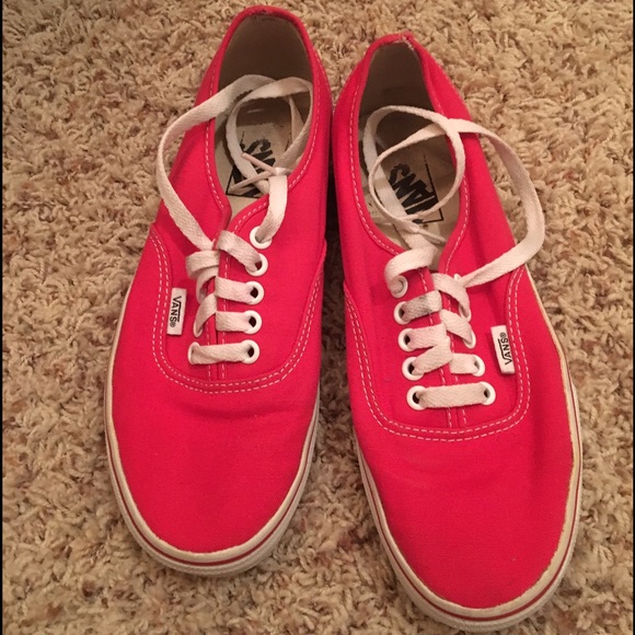 Women's Red vans