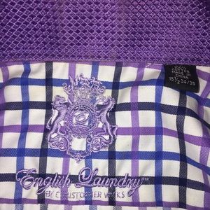 ENGLISH LAUNDRY 15.5 x 34/35 L/S Shirt.