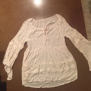 Cream Peasant Tunic