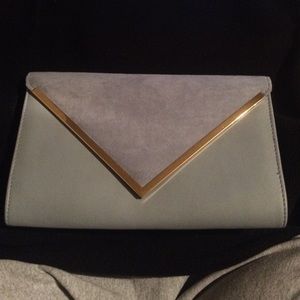 Light blue clutch
