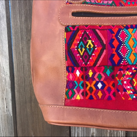 **SOLD** Tan Leather Gypsy Day Bag NWOT - Picture 3 of 8