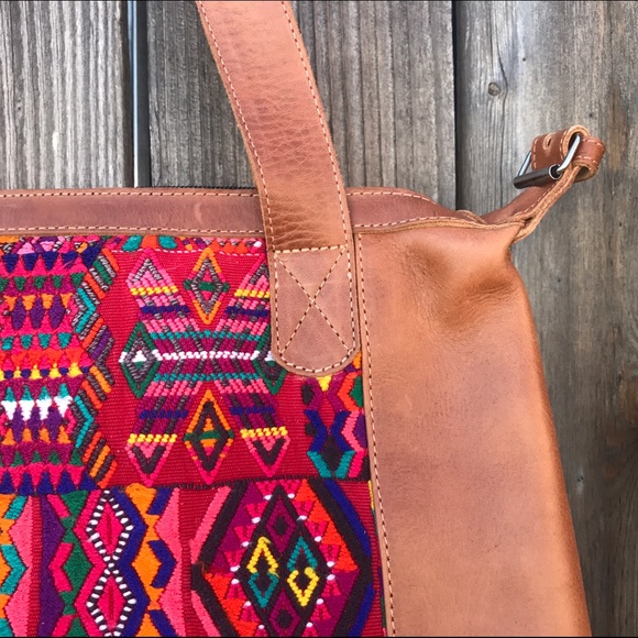 **SOLD** Tan Leather Gypsy Day Bag NWOT - Picture 5 of 8