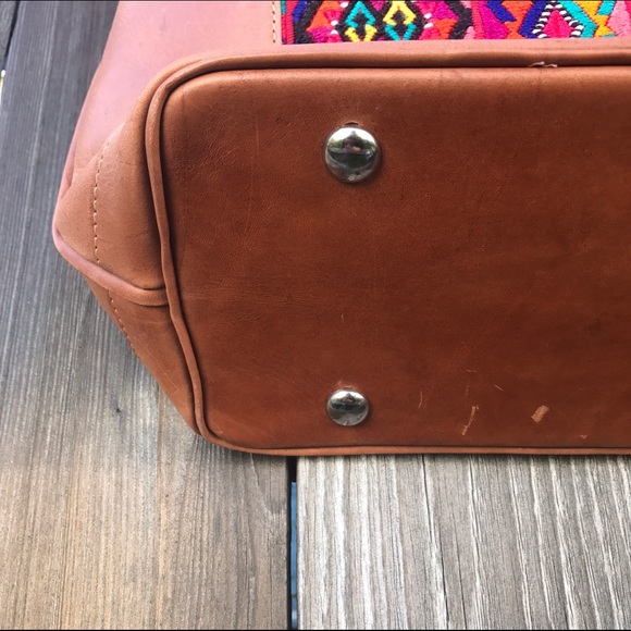 **SOLD** Tan Leather Gypsy Day Bag NWOT - Picture 6 of 8