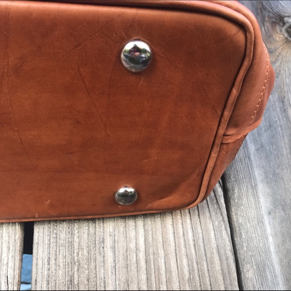 **SOLD** Tan Leather Gypsy Day Bag NWOT - Picture 7 of 8