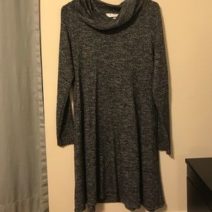 Long sleeve sweater dress