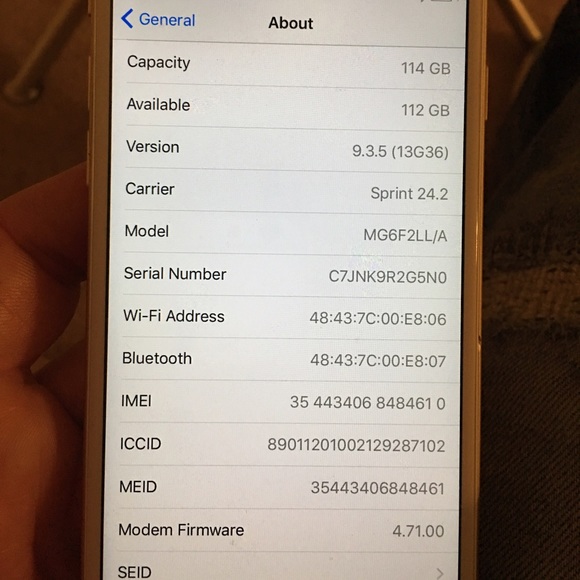 iPhone 6 White & Gold 128 Gig ❌traded - Picture 3 of 4