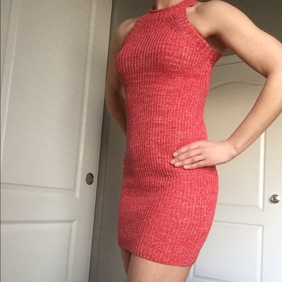 Stretch knit sweater dress - Picture 4 of 4