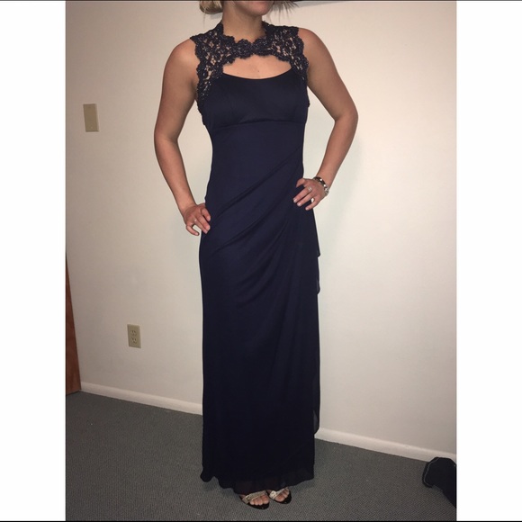 Navy Blue PROM dress
