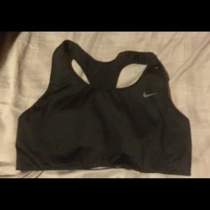 Large Black Nike Sports Bra