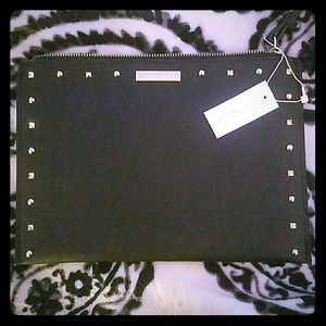 Large NY&C black clutch purse