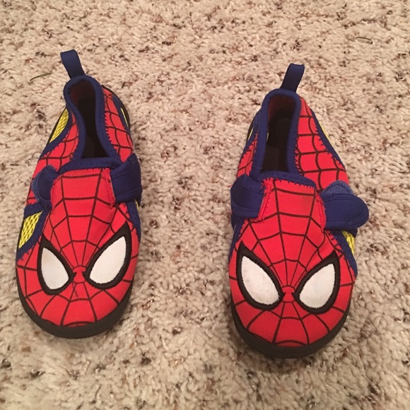 spiderman swim shoes