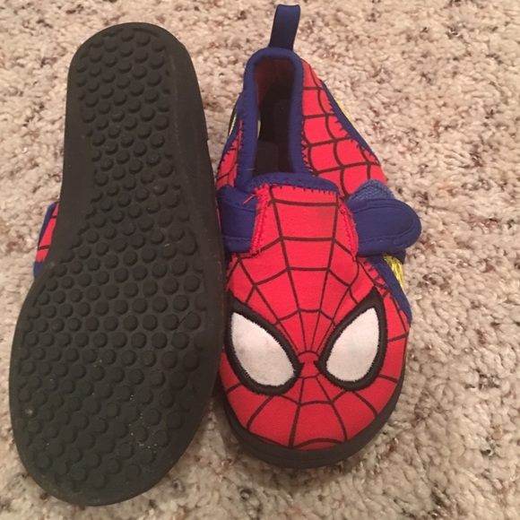spiderman swim shoes