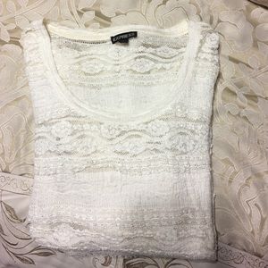 Lace long sleeve