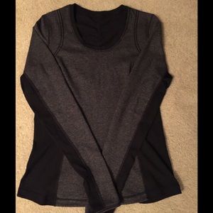 Lululemon Reversible Long Sleeve Sz 10 top