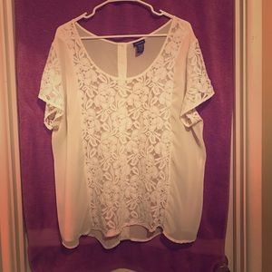 White Lace Blouse