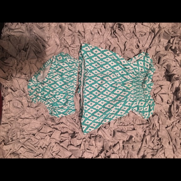 Newborn dress/ Diaper cover set