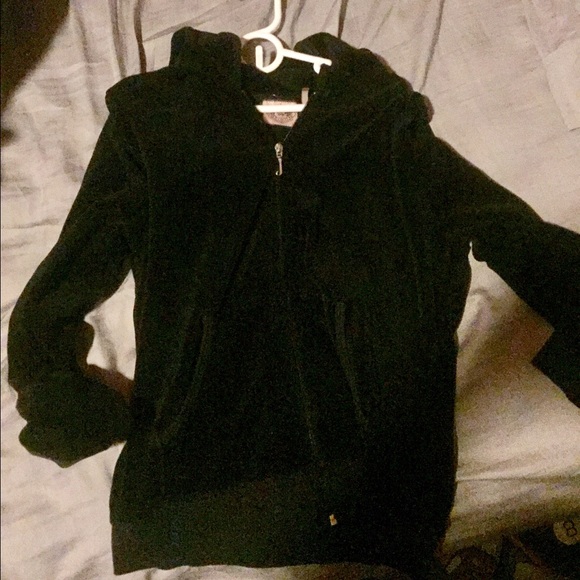 Black Juicy Couture Zip Up Jacket
