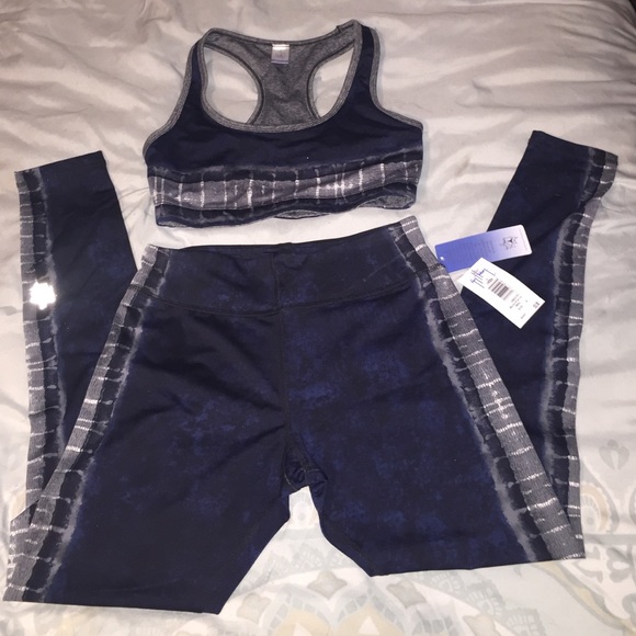 Guy Harvey workout pants and sports bra