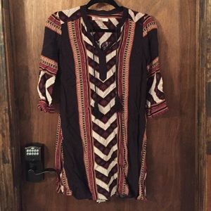 Tribal print dress from forever 21 size XS