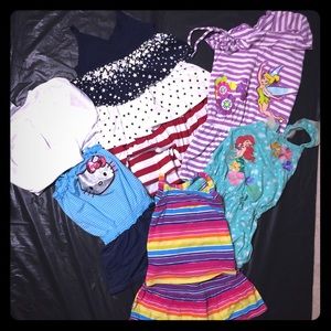 Bundle of SZ 6 Girls outfits