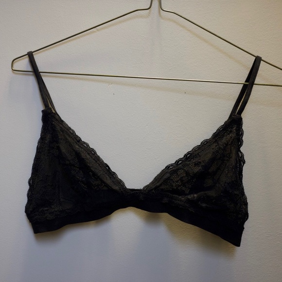 H&M black lace bralette