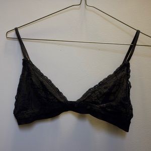H&M black lace bralette