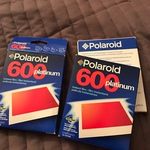 Polaroid 600 platinum film