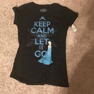 NWT Disney Frozen Elsa tee