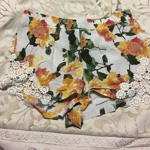 Floral shorts