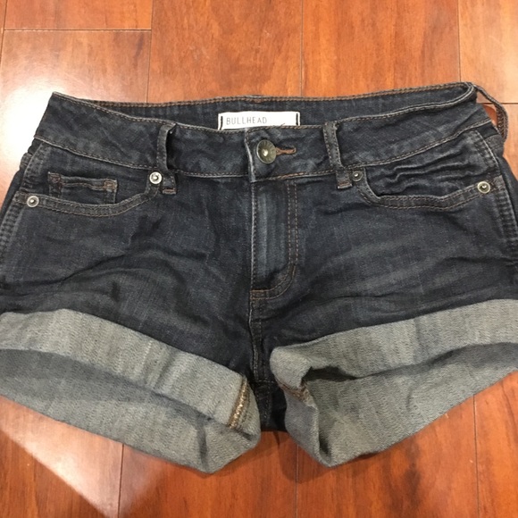 Lightly Worn Bullhead Denim Shorts