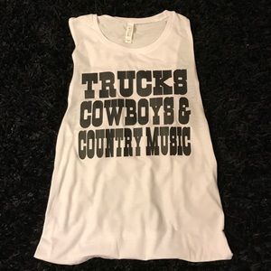 country muscle tee