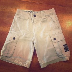 Shawn White Boys Cargo shorts size 6. Gray