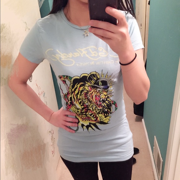 New With Tag Ed hardy classic long t-shirt