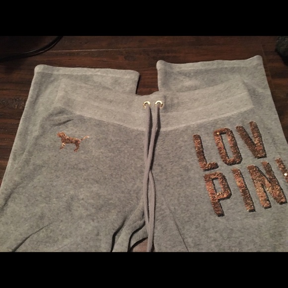 Pink Victoria's Secret Sweats
