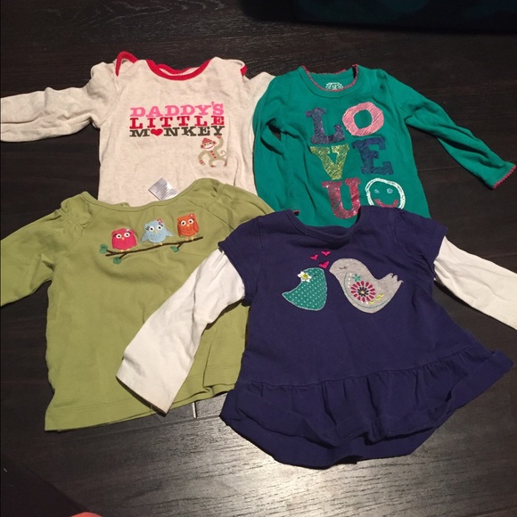 12-18 month long sleeves lot of 4 items