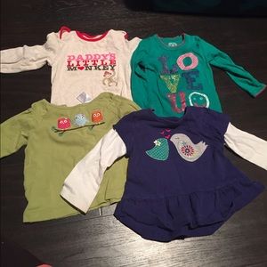 12-18 month long sleeves lot of 4 items