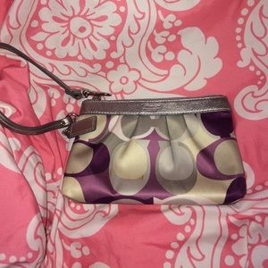 Coach wristlet.