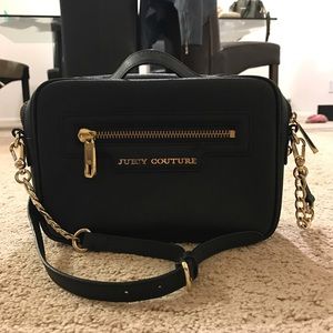 Juicy Couture Leather Mini Saffiano Satchel