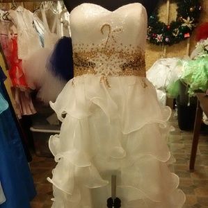 High low wedding dress