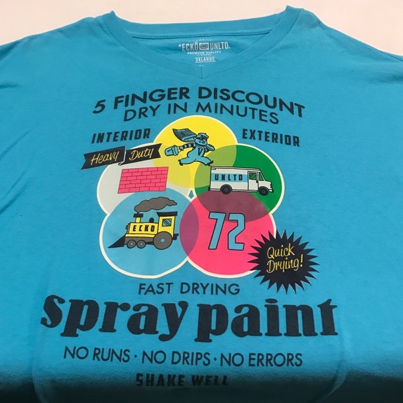 Ecko spay paint Tee