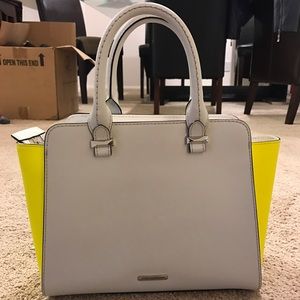Rebecca Minkoff Mini Avery Tote White