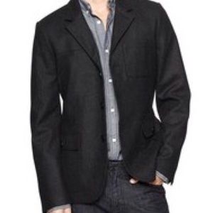 NWOT Gap Admiral Wool Blend Blazer Coat Size L