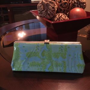 Beautiful Vintage Green Clutch